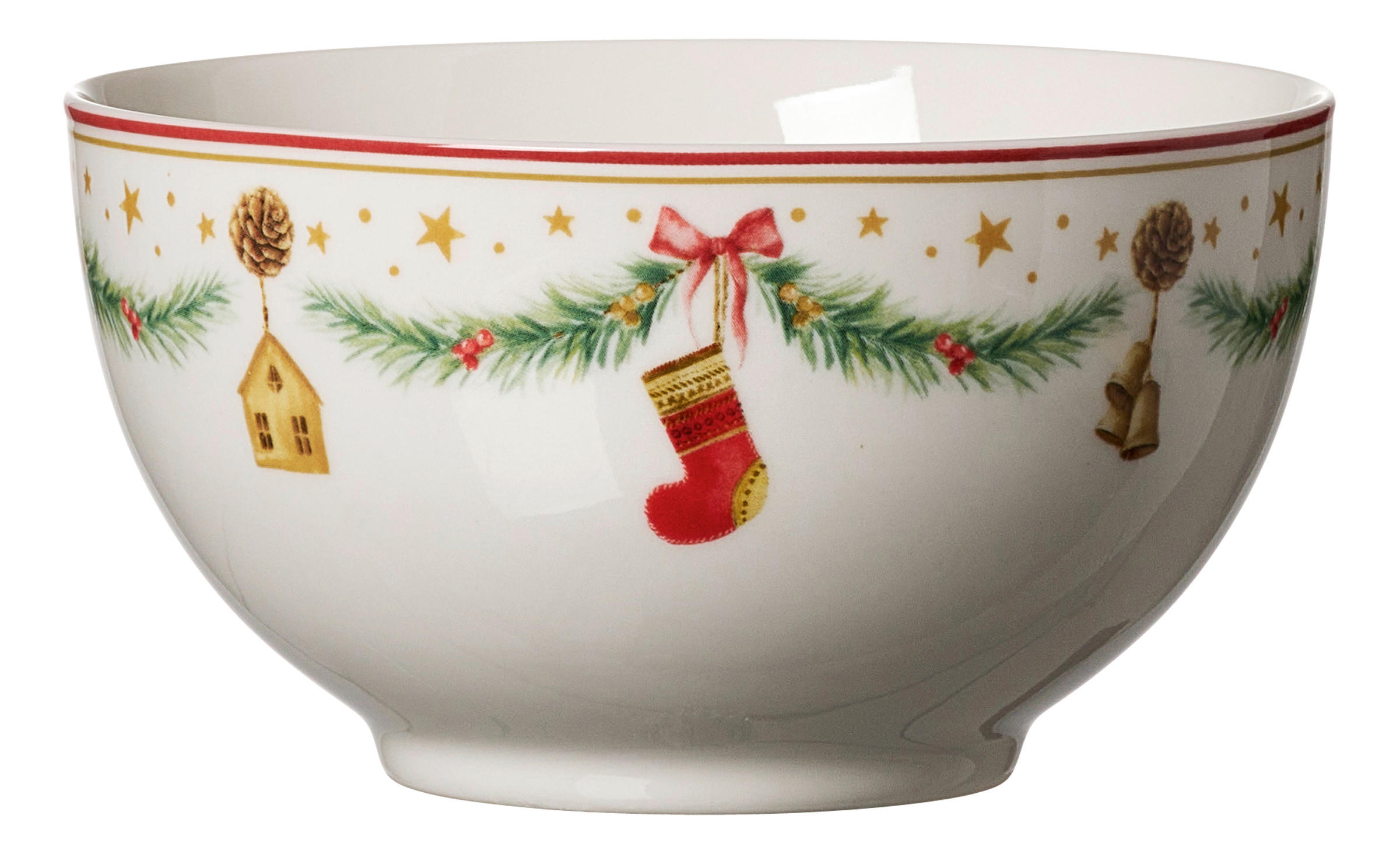 MISKA NA MÜSLI, keramika, 15/15/8 cm - vícebarevná, Basics, keramika (15/15/8cm)