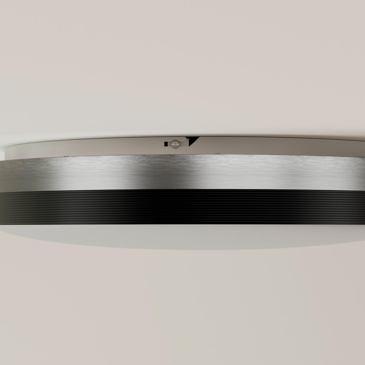 STROPNÉ LED SVIETIDLO, 38,5/7,5 cm  - antracitová, Design, kov/plast (38,5/7,5cm) - Novel