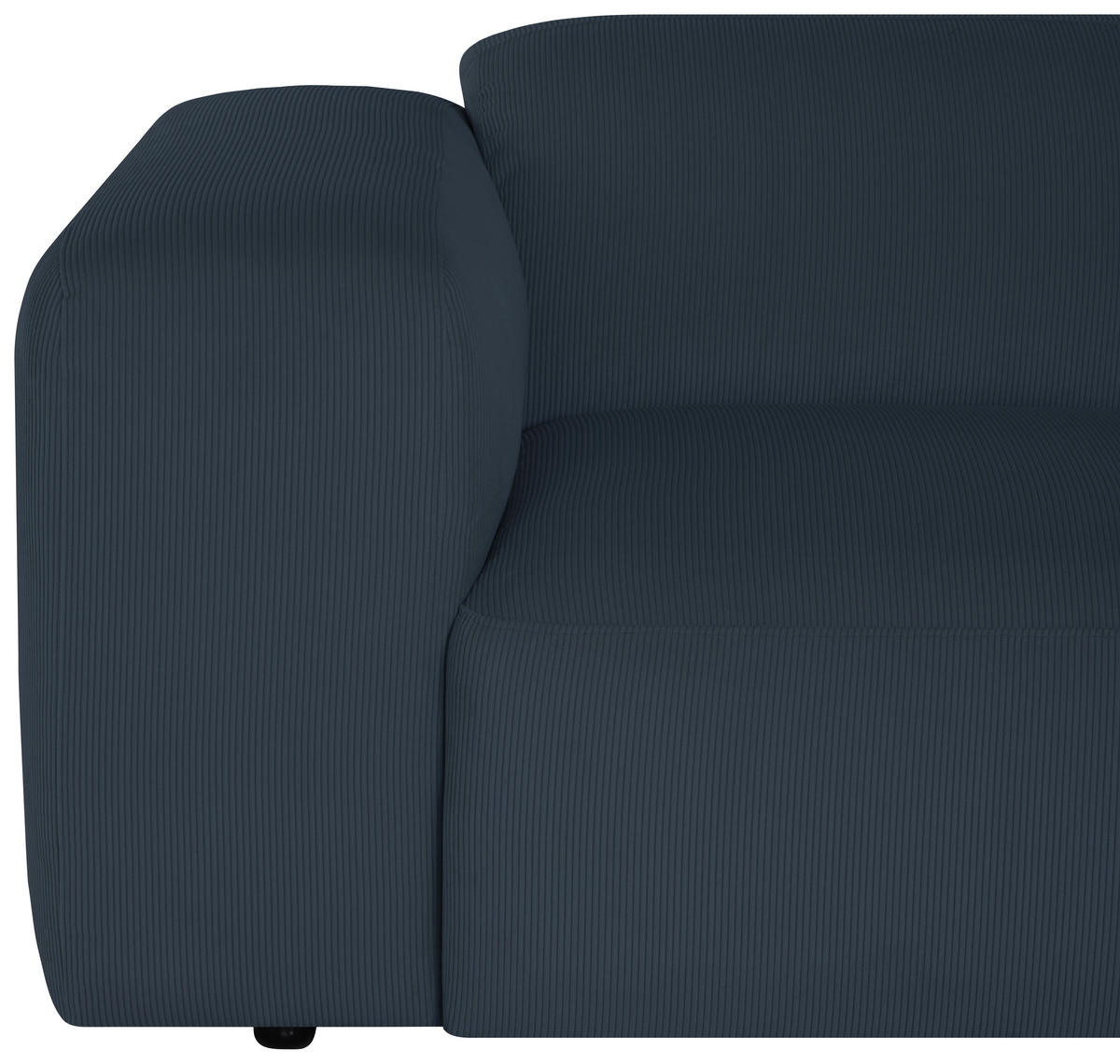 HÖRNSOFFA i manchester blå  - blå/svart, Design, textil/plast (252/170cm) - MID.YOU