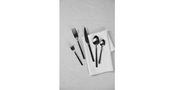 BESTECKSET Glam Chic 30-teilig Edelstahl  - Schwarz, Design, Metall - Homeware Profession.