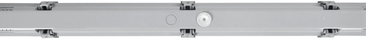 LED-DECKENLEUCHTE 120/7/7,3 cm  - Grau, Basics, Kunststoff (120/7/7,3cm)