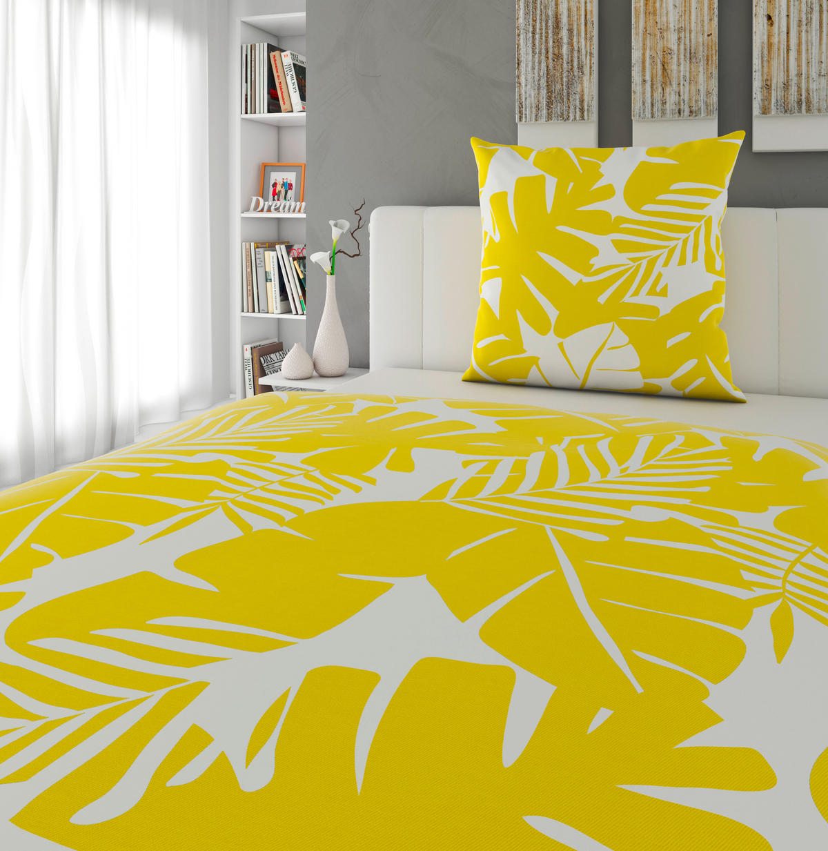 BETTWÄSCHE Renforcé 140/200 cm  - Gelb, Textil (140/200cm) - Esposa