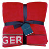 FROTTIERSET Degree Rot 5-teilig  - Rot, Basics, Textil (70/130cm) - Tommy Hilfiger