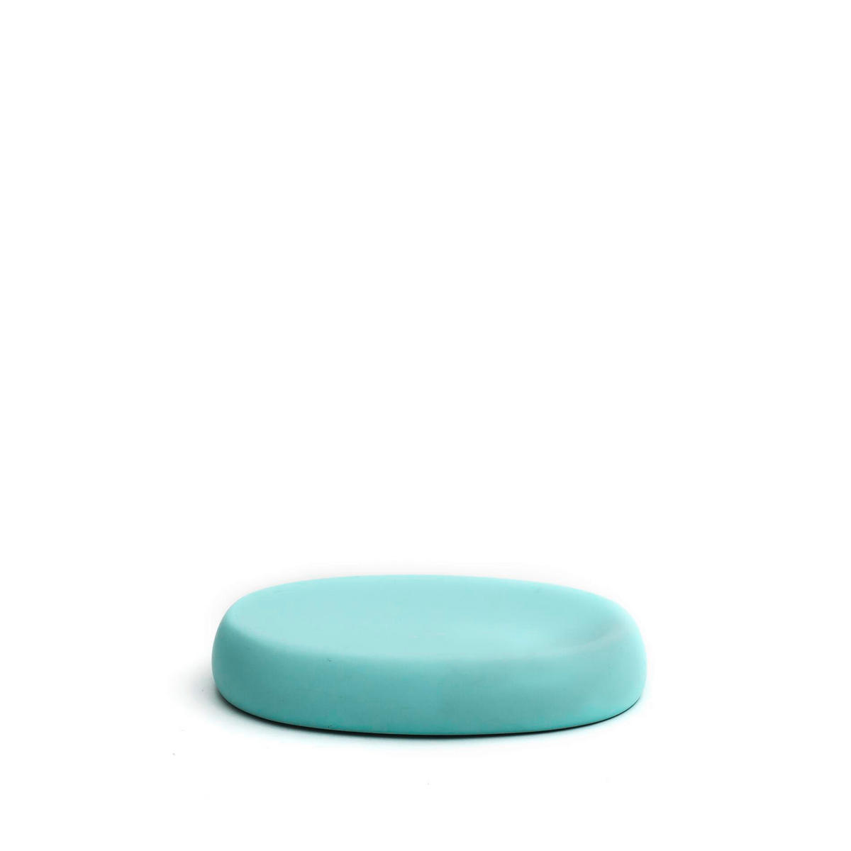 MISKA NA MYDLO tyrkysová - tyrkysová, Basics, plast (13,1/2,3/9,5cm) - Sadena