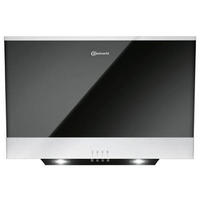 DUNSTABZUGSHAUBE DBHVP 63 LM K  - Edelstahlfarben/Schwarz, Basics, Glas/Metall (60/69-104/36,2cm) - Bauknecht