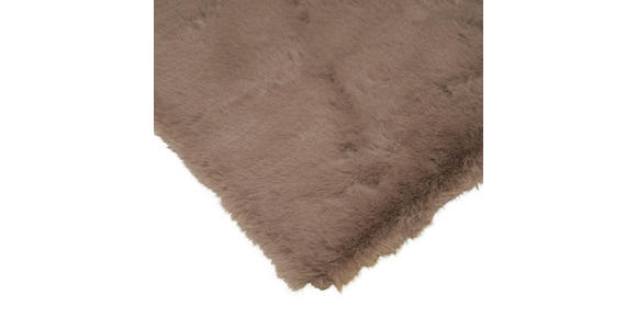 HOCHFLORTEPPICH 130/190 cm Lhasa Braun, Hellbraun - Hellbraun/Braun, Design, Textil (130/190cm) - Novel