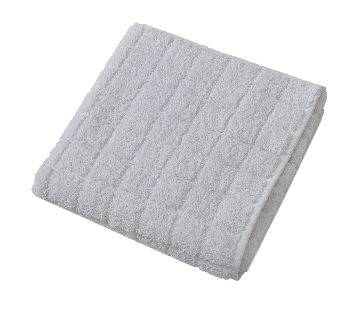 RUČNIK 50/90 cm , bijela SQUARES - bijela, Konvencionalno, tekstil (50/90cm) - Boxxx