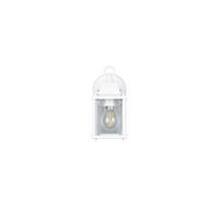 AUßENWANDLEUCHTE 11,5/14,5/22,5 cm   - Klar/Weiß, LIFESTYLE, Glas/Metall (11,5/14,5/22,5cm) - Trio Leuchten