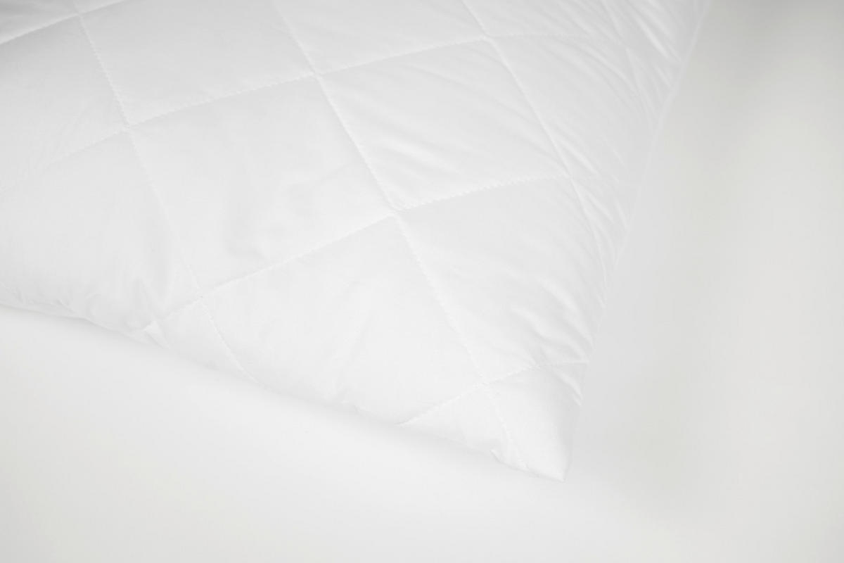 KOPFKISSEN   60/80 cm       - Weiß, Basics, Textil (60/80cm)