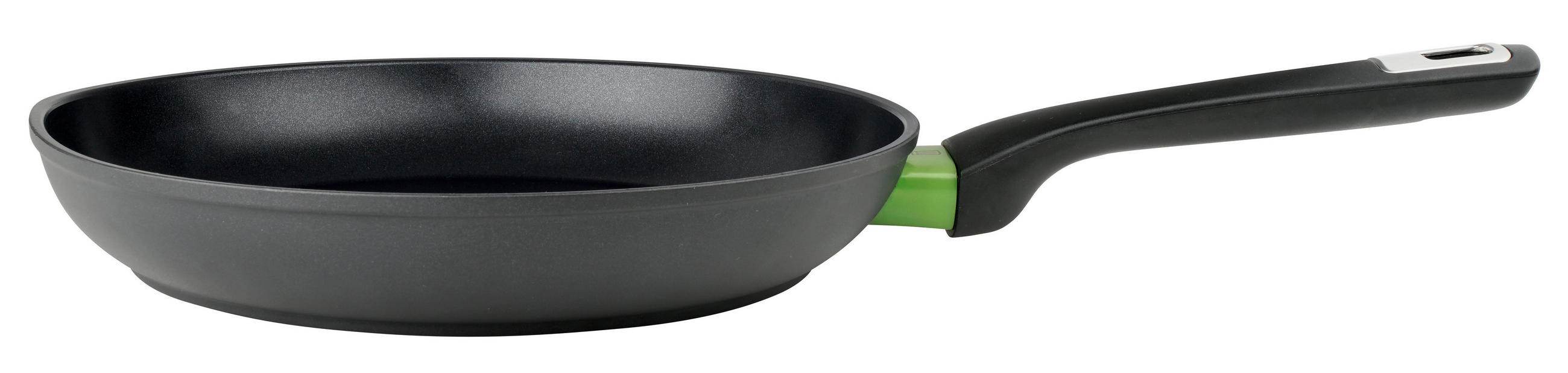 Tigaie Pentru Prăjit 28 cm  - verde/negru, Design, metal (28cm) - Chefkoch+Fackelmann