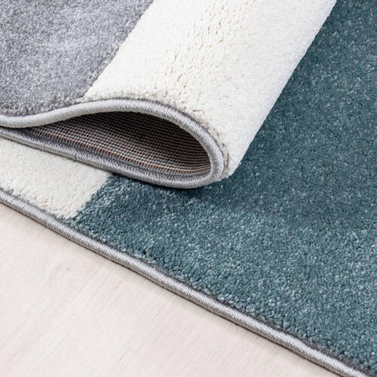FLACHWEBETEPPICH 240/340 cm Hawaii Blau  - Blau, Basics, Textil (240/340cm) - Novel