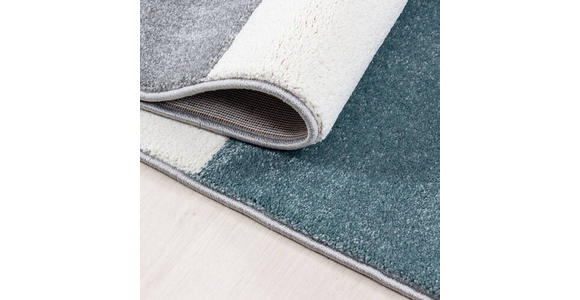 FLACHWEBETEPPICH 240/340 cm Hawaii Blau  - Blau, Basics, Textil (240/340cm) - Novel