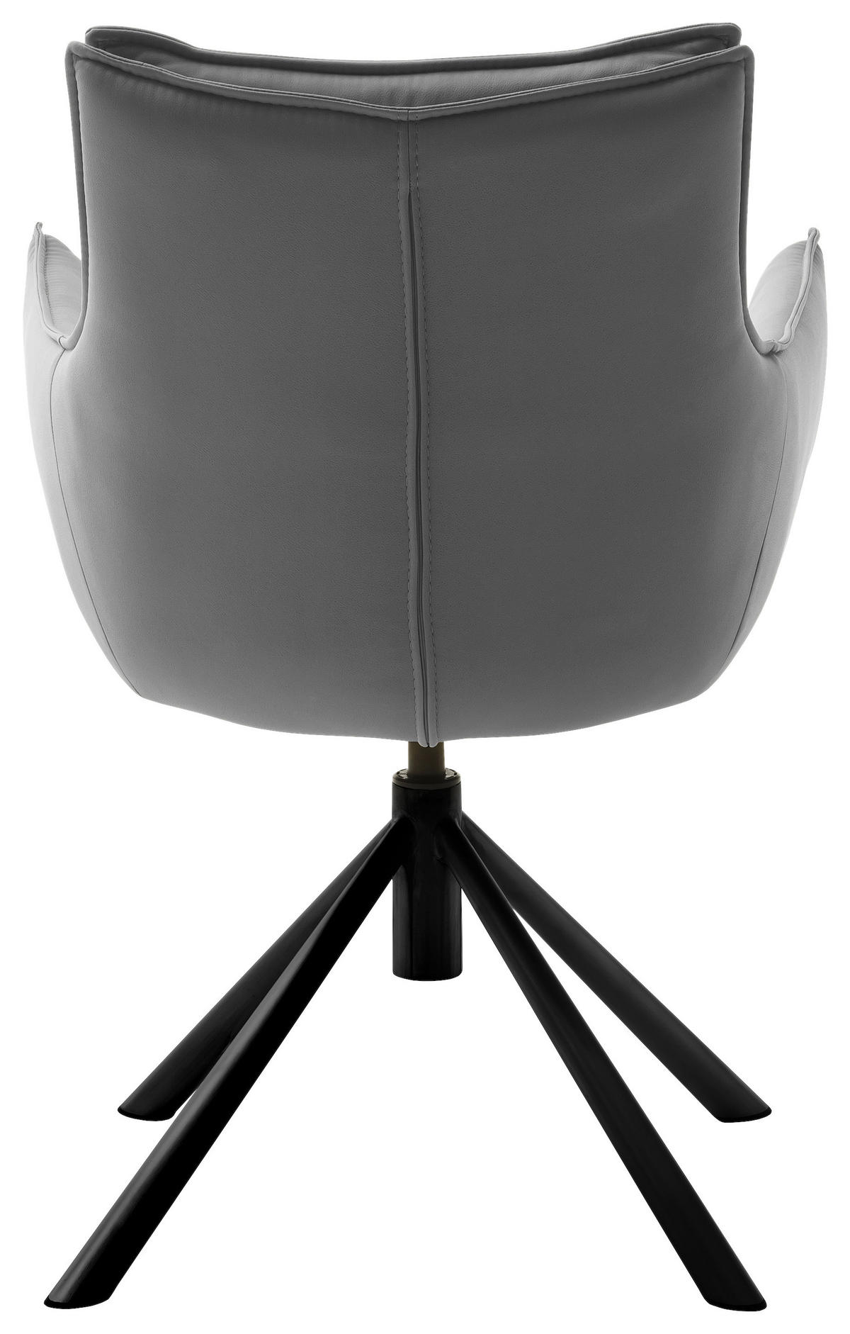 STOLICA SA RUKONASLONOM  antracit, crna       - crna/antracit, Dizajnerski, metal/tekstil (60/90/65cm) - Novel