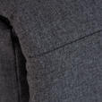 FERNSEHSESSEL in Webstoff Anthrazit - Anthrazit/Weiß, KONVENTIONELL, Textil/Metall (76/87-102/93-156cm) - Carryhome
