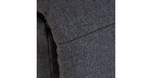 FERNSEHSESSEL in Webstoff Anthrazit - Anthrazit/Weiß, KONVENTIONELL, Textil/Metall (76/87-102/93-156cm) - Carryhome