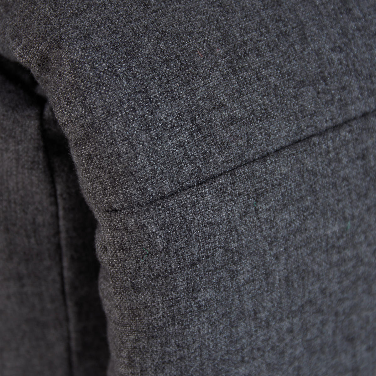 RECLINERFÅTÖLJ i vävt tyg antracit  - vit/antracit, Klassisk, metall/textil (76/87-102/93-156cm) - Carryhome