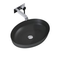 Chiuveta Baie 52/13/39,5 cm  - antracit, Basics, ceramică (52/13/39,5cm)