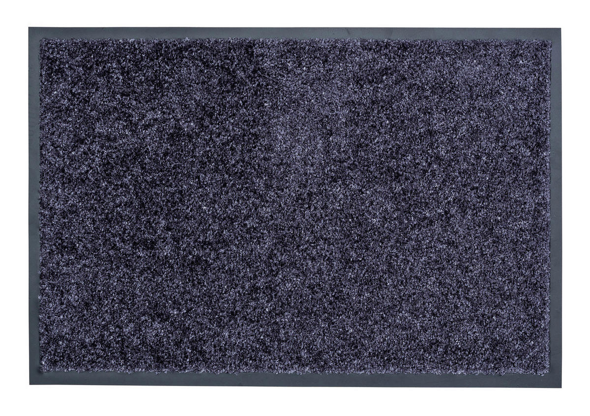 FUßMATTE 90/150 cm Diamant  - Dunkelgrau, KONVENTIONELL, Textil (90/150cm)