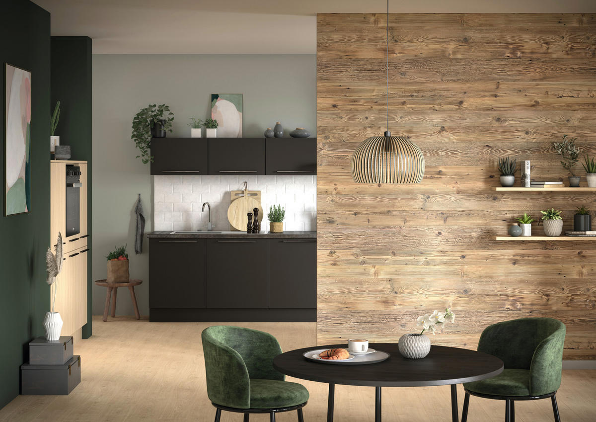 DECOWALL NAMUR FICHTE NATUR  3 Stück  - Eichefarben/Braun, KONVENTIONELL, Holzwerkstoff (125/66/1.2cm) - Egger Holzwerkstoffe