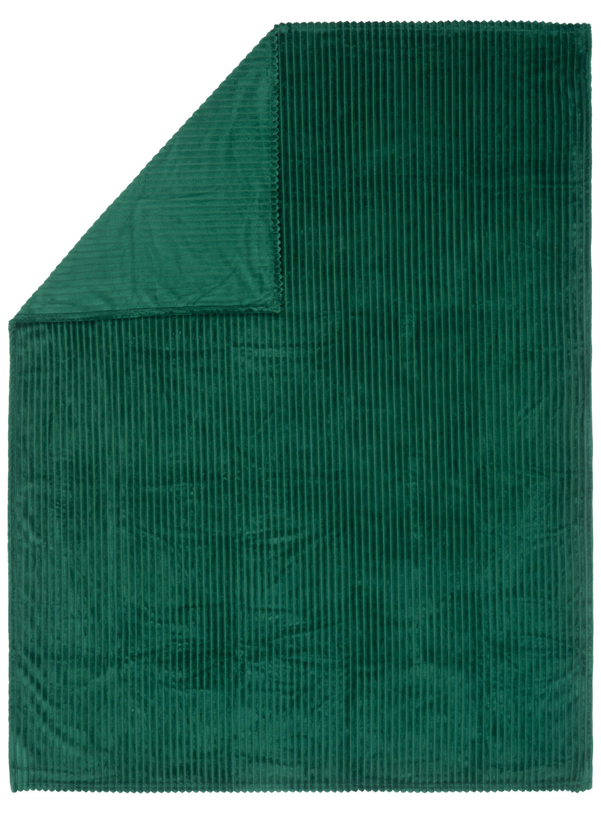 TANKA ODEJA 150/200 cm smaragdno zelena  - smaragdno zelena, Basics, tekstil (150/200cm) - Novel