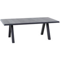 GARTENTISCH 200/100/74 cm Metall rechteckig  - Schieferfarben/Anthrazit, Basics, Keramik/Metall (200/100/74cm) - Siena Garden