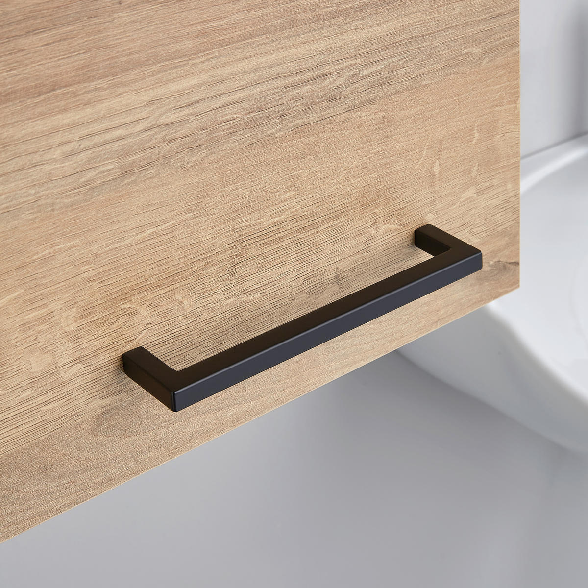 HÄNGESCHRANK 30/70/32,5 cm  - Eichefarben/Schwarz, MODERN, Glas/Holzwerkstoff (30/70/32,5cm) - Pelipal