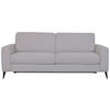 SCHLAFSOFA Webstoff Beige  - Beige/Schwarz, MODERN, Textil/Metall (219/92/101cm) - Livetastic