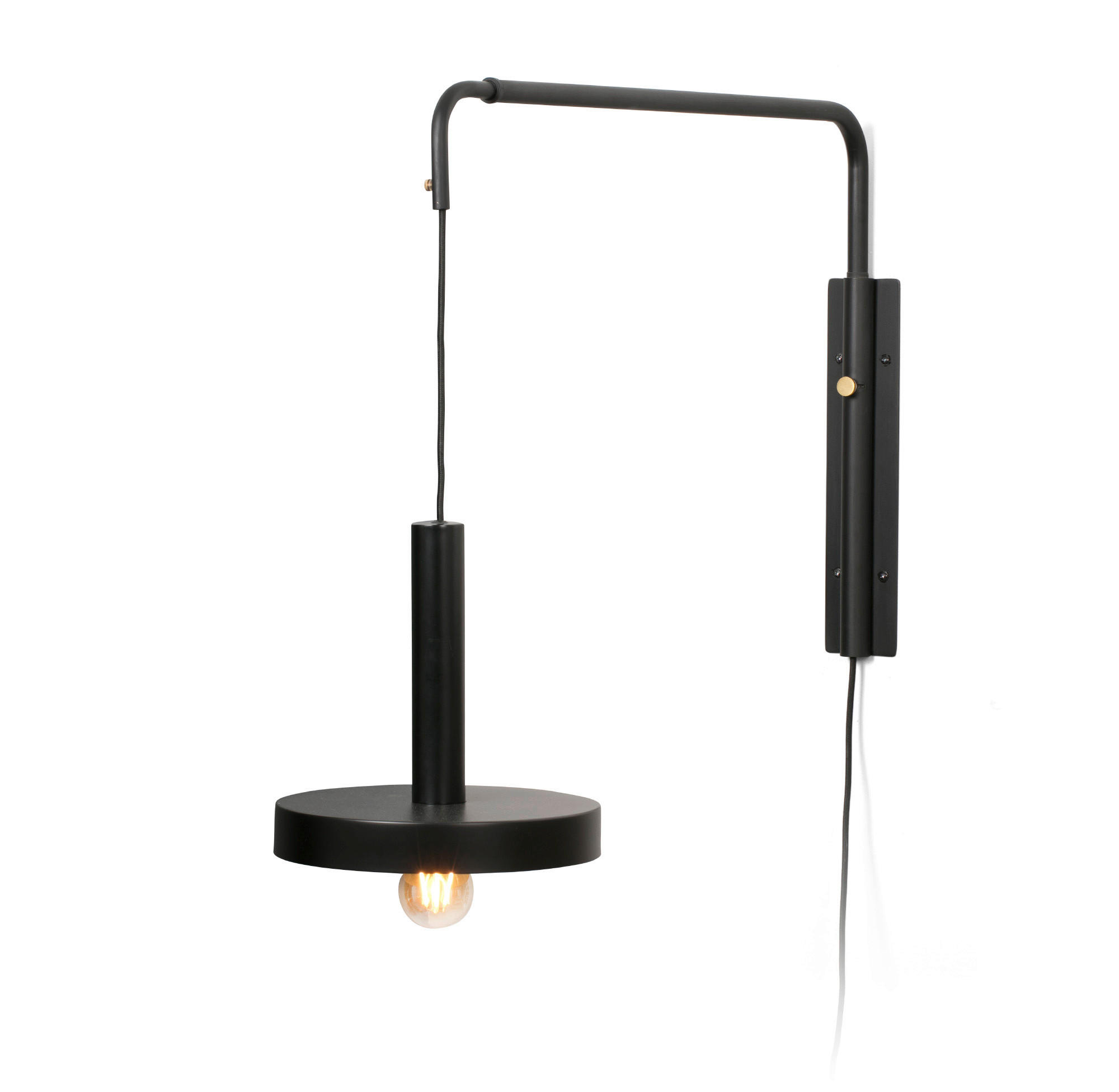 Faro Barcelona Wandleuchte Schwarz 120x50x120 cm