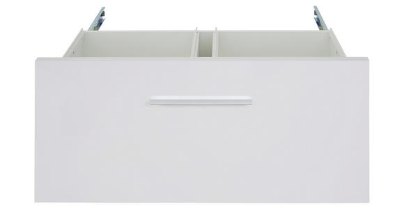 SCHUBKASTENEINSATZ - Weiß, KONVENTIONELL, Holzwerkstoff (75,6/51/37cm) - Voleo