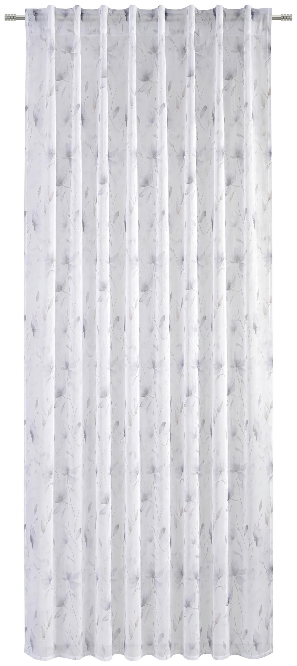 KUSOVÁ ZÁCLONA,  - šedá, Natur, textil (135/245cm) - Esposa