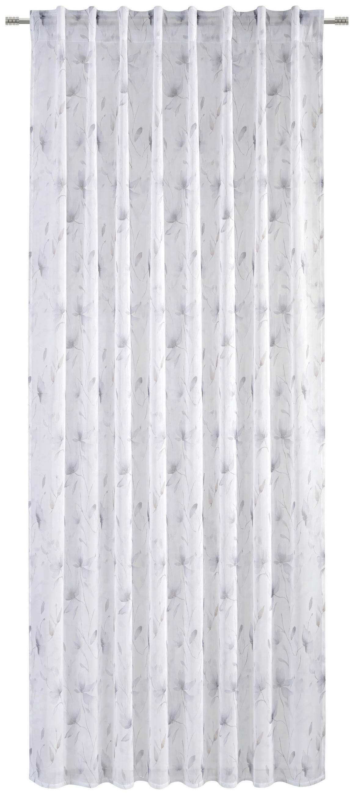 KUSOVÁ ZÁCLONA,  - šedá, Natur, textil (135/245cm) - Esposa