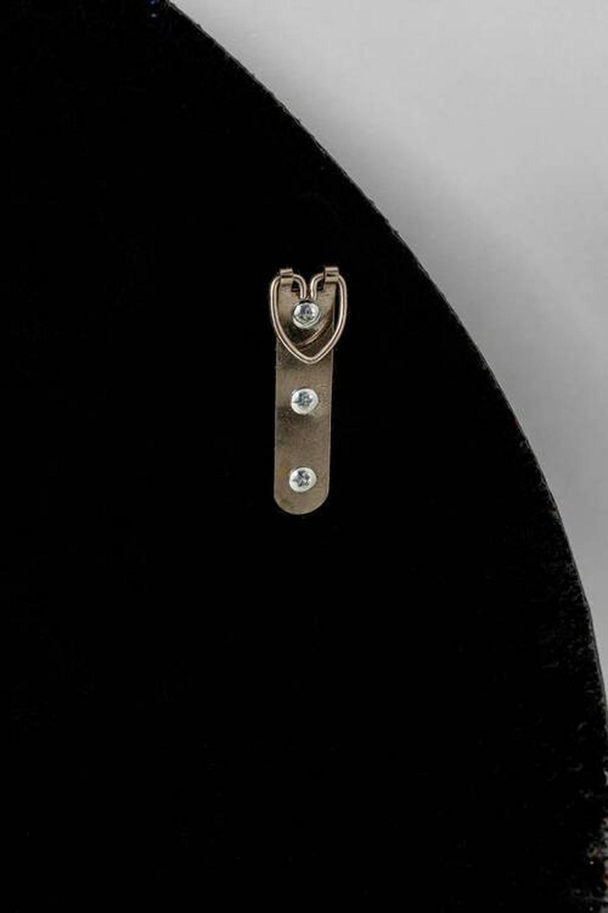 WANDSPIEGEL 100/100/2,5 cm  - Schwarz, Design, Glas/Holzwerkstoff (100/100/2,5cm) - Ambia Home