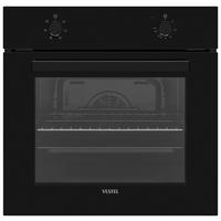 BACKOFEN VEB6  - Schwarz, Basics, Glas/Kunststoff (59,5/59,5/57,5cm) - Vestel