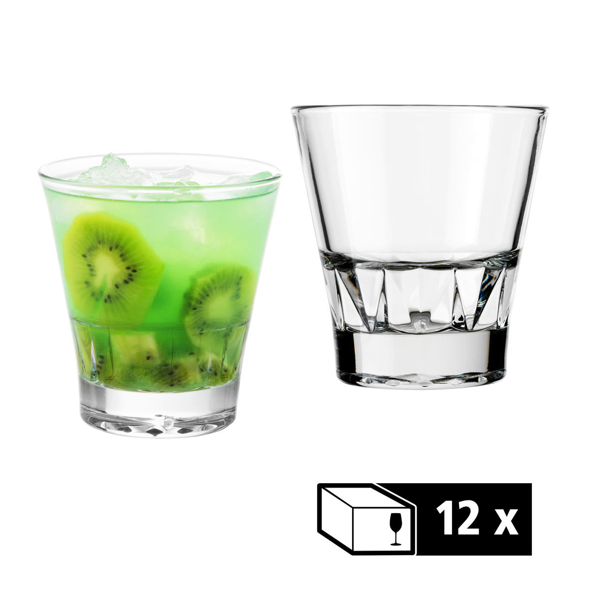 GLÄSERSET GALLERY  12-teilig  - Klar, Basics, Glas (10/10,5cm)