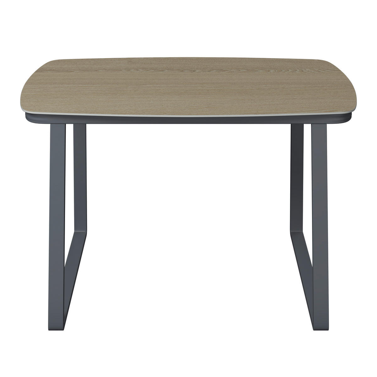 GARTENTISCH 120/74/70 cm Metall, Kunststoff Anthrazit, Naturfarben rechteckig  - Anthrazit/Naturfarben, MODERN, Kunststoff/Metall (120/74/70cm) - Ambia Garden