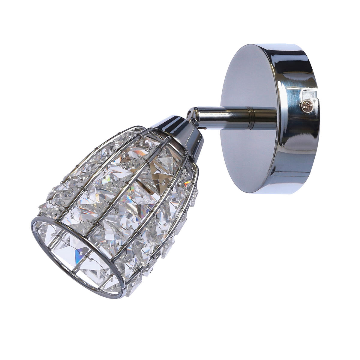 STRAHLER Shiba   - Chromfarben/Transparent, KONVENTIONELL, Glas/Metall (15/8.5cm)