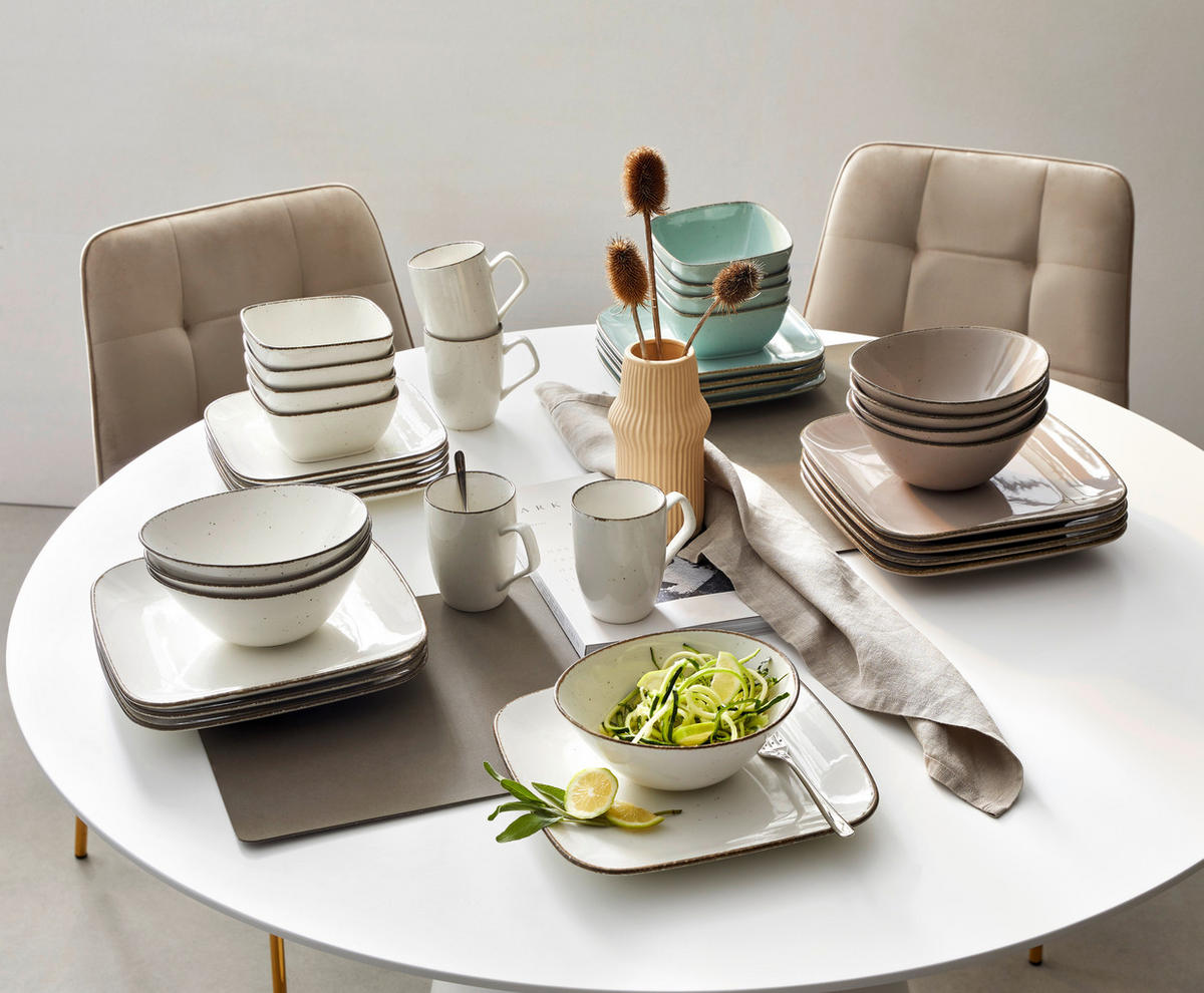 KOMBISERVICE Casa 20-teilig  - Creme, Basics, Keramik - Ritzenhoff Breker