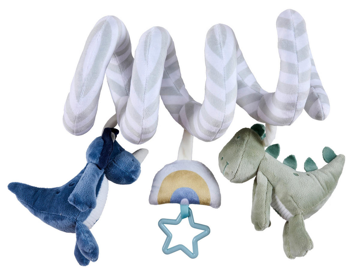BABYSCHALENMOBILE  - Blau/Grün, Basics, Kunststoff/Textil (22cm) - Patinio