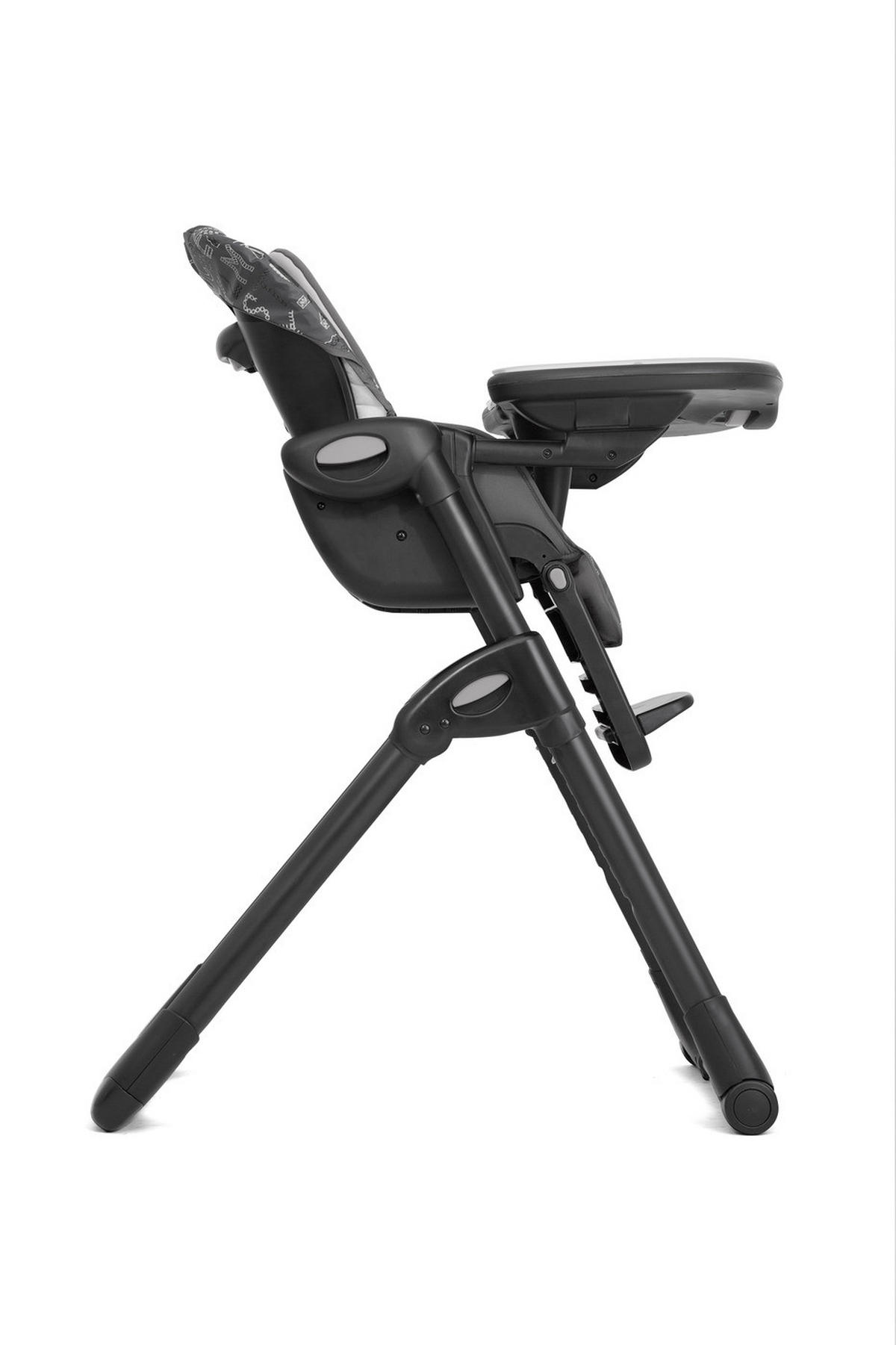 KOMBIHOCHSTUHL Kollektion 2025 ABC Charcoal  - Basics, Kunststoff (57/104/78cm) - Joie