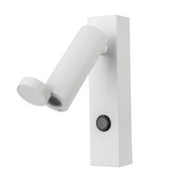 LED-WANDLEUCHTE Miri 16/3.5/13 cm  - Weiß, Design, Metall (16/3.5/13cm)