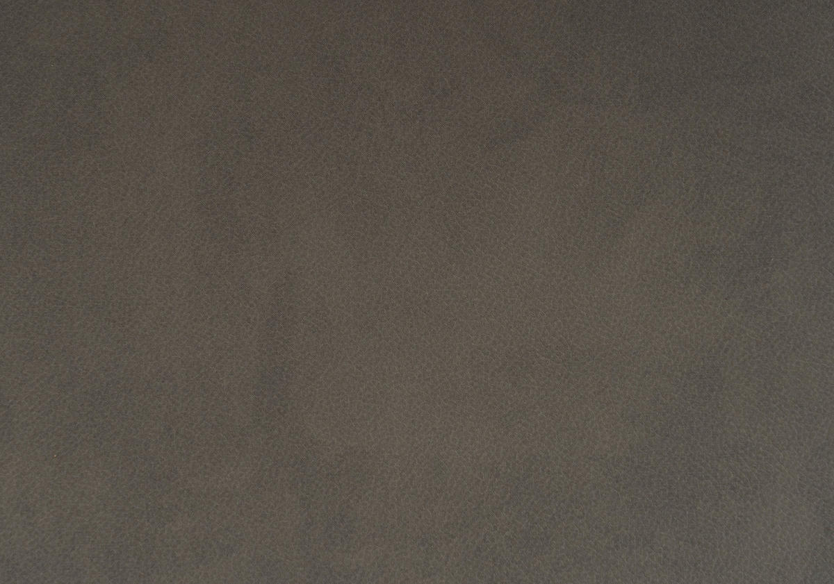 ECKSOFA Dunkelgrau Lederlook (vegan)  - Eichefarben/Dunkelgrau, Design, Holz/Textil (176/268cm) - Livetastic