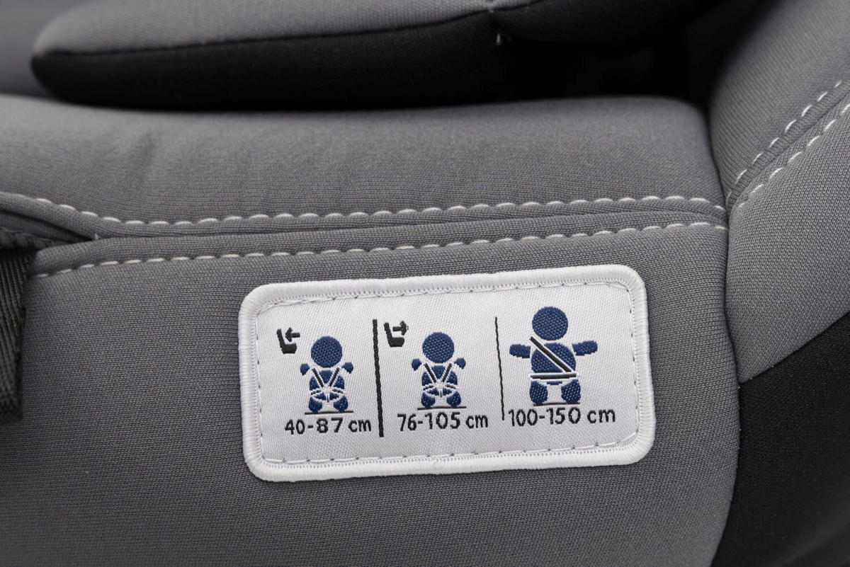 KINDERAUTOSITZ  - Schwarz/Grau, Basics (46/54/69/44cm) - Chicco