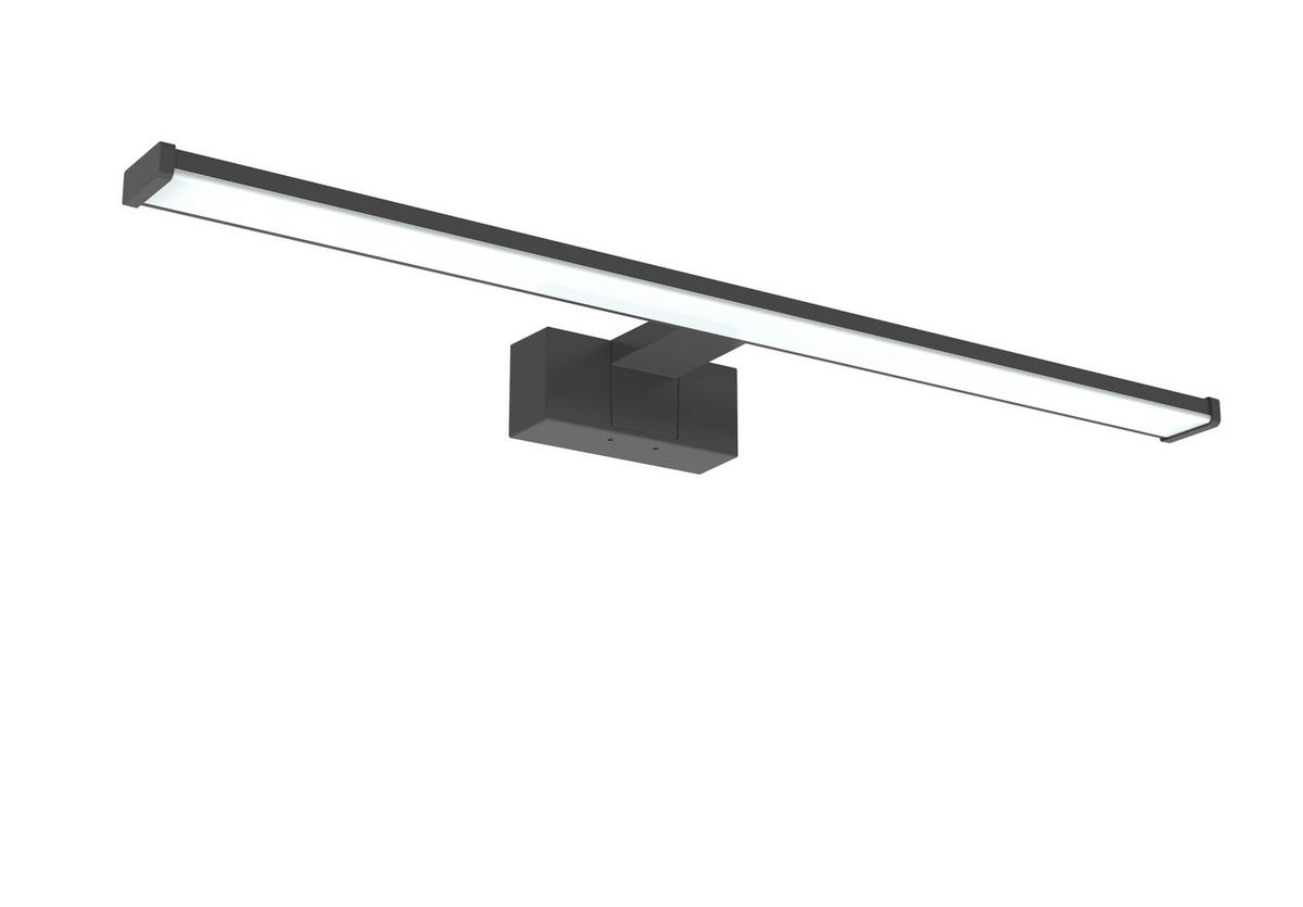 ZIDNA LAMPA ZA KUPATILO - boja hroma, Osnovno, plastika (80/5,1/13,8cm)