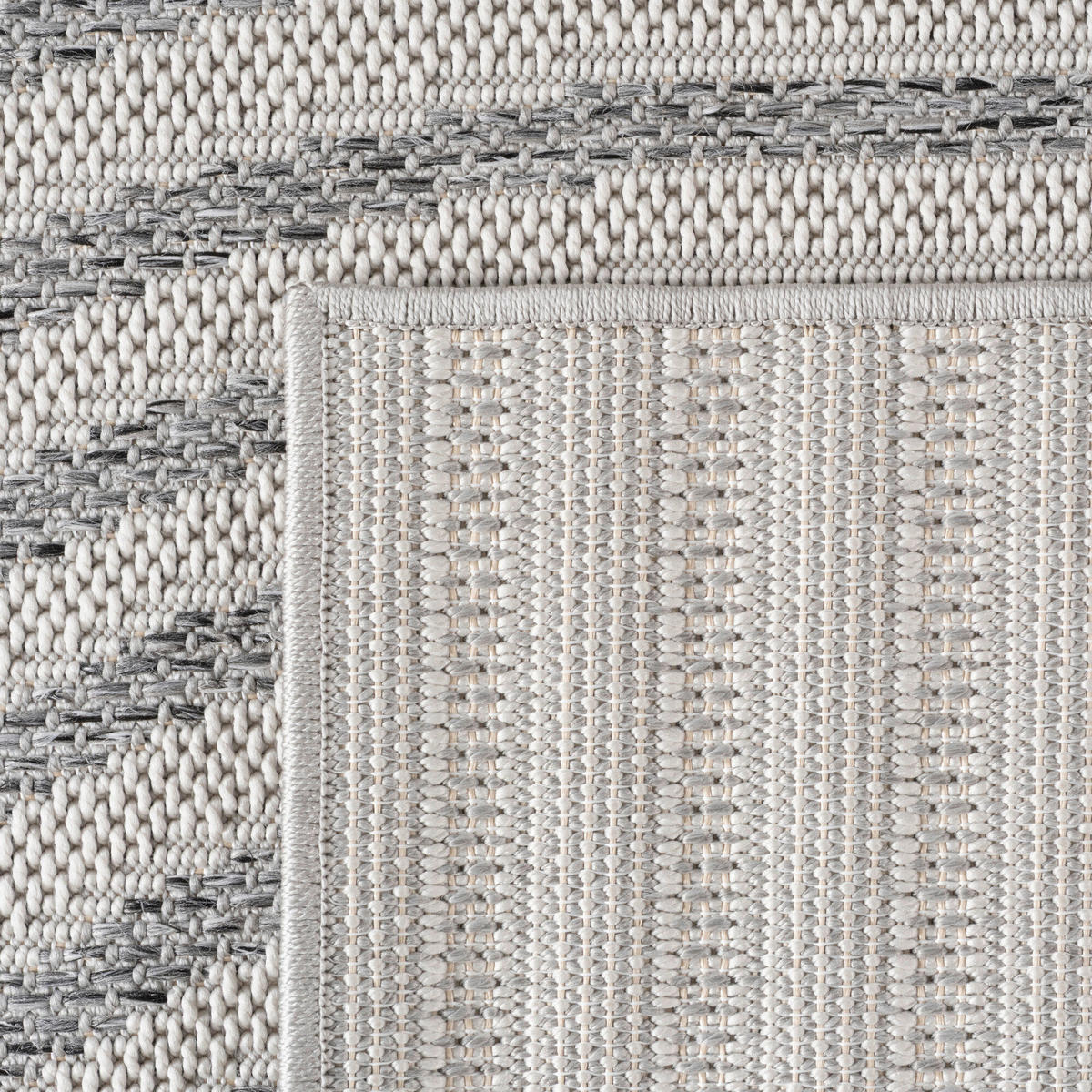 OUTDOORTEPPICH für Terrasse und Balkon 160/230 cm DESERT Grau  - Grau, Design, Textil (160/230cm) - Ayyildiz 