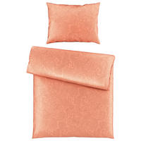 POVLEČENÍ, satén, oranžová, 140/200 cm - oranžová, Konvenční, textil (140/200cm) - Bio:Vio