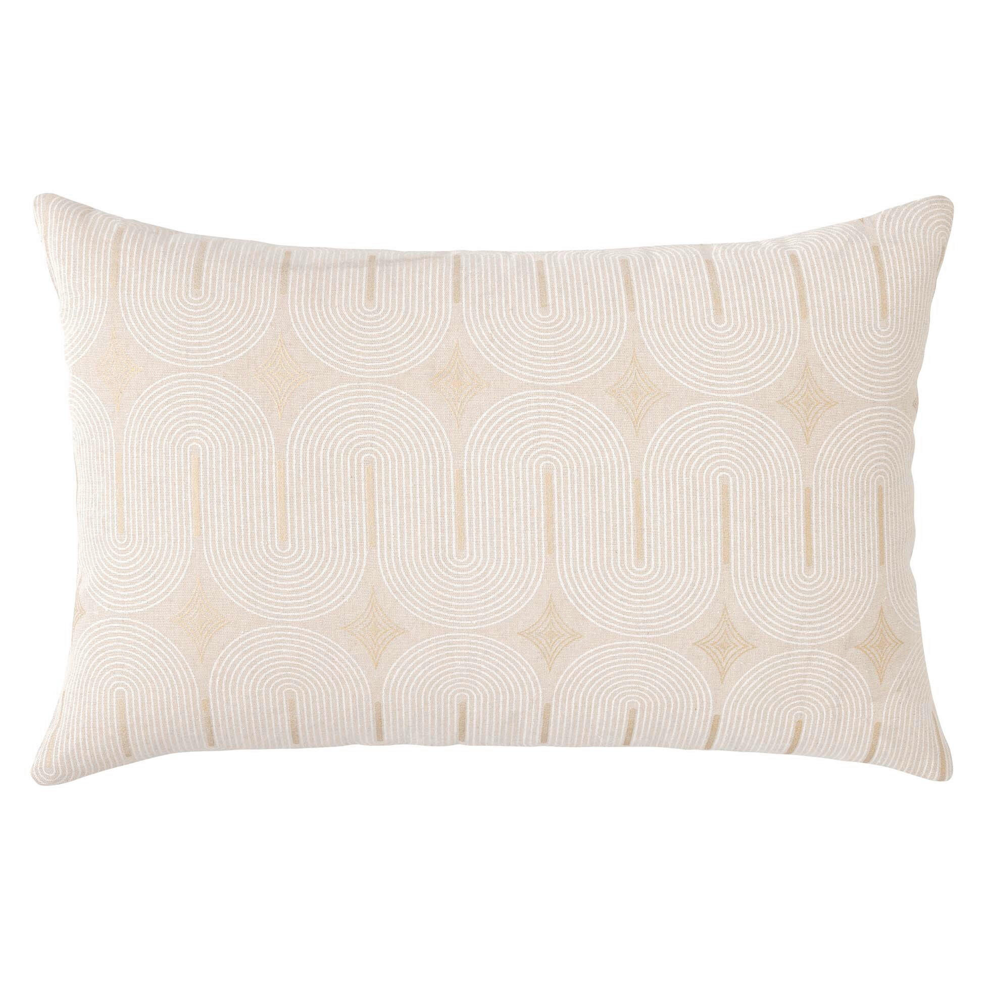 UKRASNI JASTUČIĆ   LOUMEO  - bijela/krem, Basics, tekstil (40/60cm)