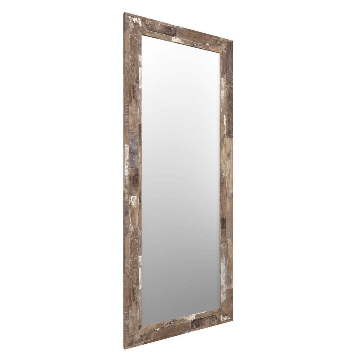 SPIEGEL  56/148 cm   in rechteckig  - Basics, Glas/Holz (56/148cm)