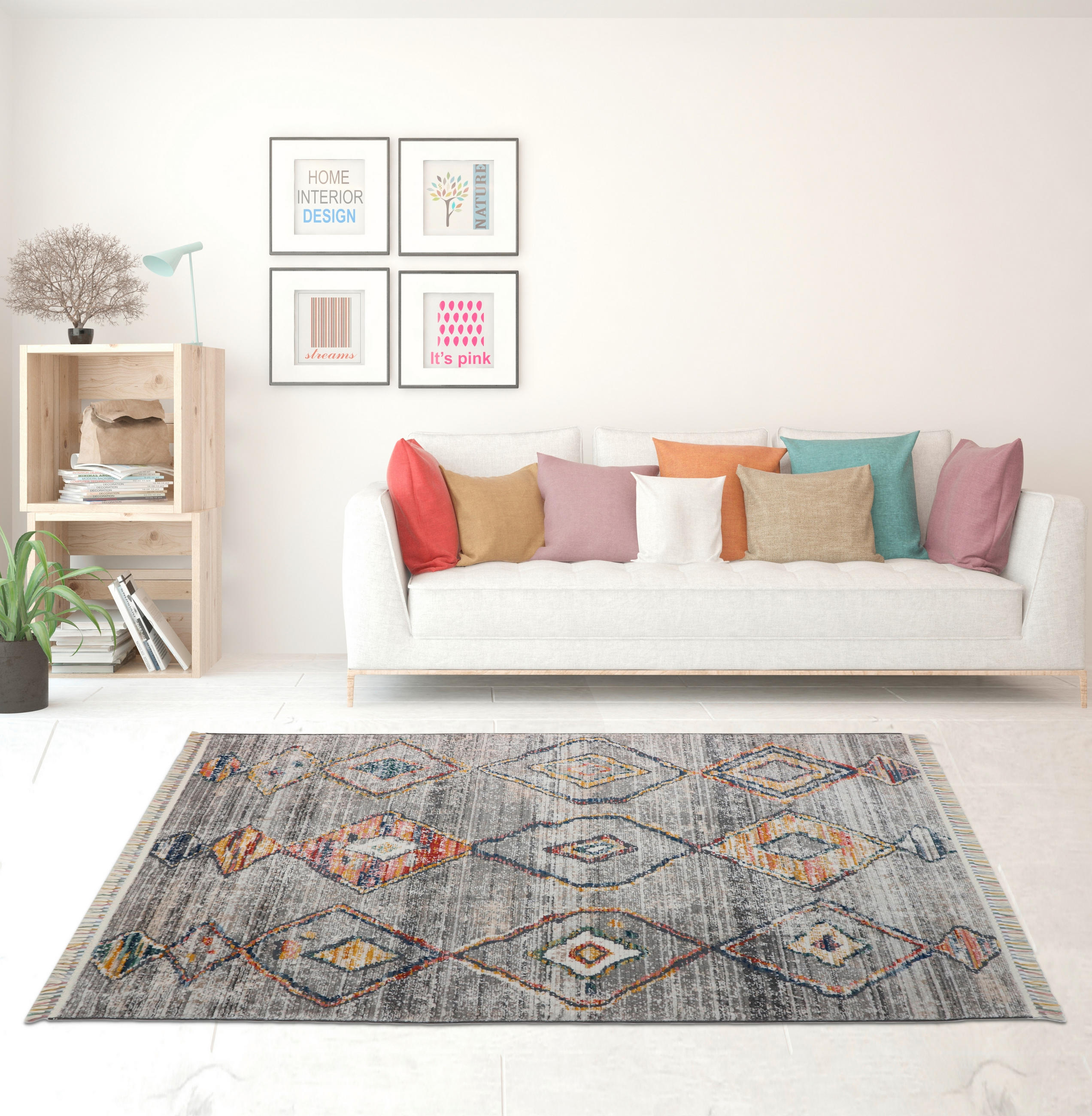 WEBTEPPICH 200/300 cm Intense Grau  - Grau, LIFESTYLE, Textil (200/300cm) - Novel