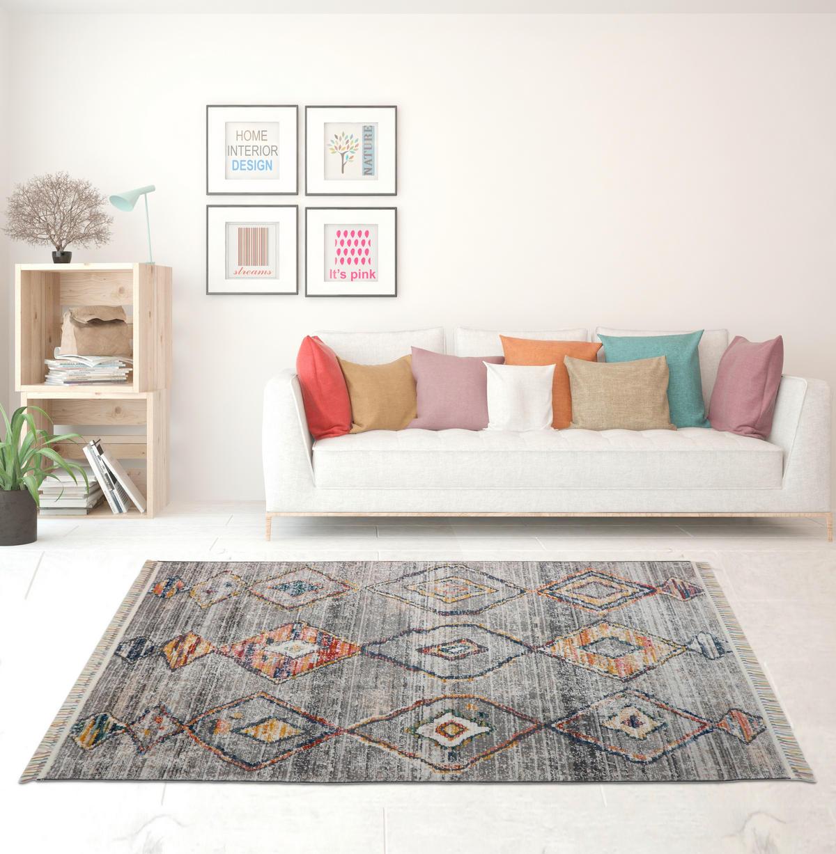WEBTEPPICH 160/240 cm 4971 Grau  - Grau, LIFESTYLE, Textil (160/240cm) - Novel