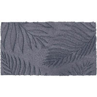 BADEMATTE Anthrazit 60/100 cm  - Anthrazit, Basics, Kunststoff/Textil (60/100cm) - Grund